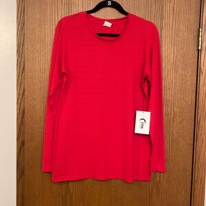 ZYIA Women’s Chill Long Sleeve Tee - size Large - EUC